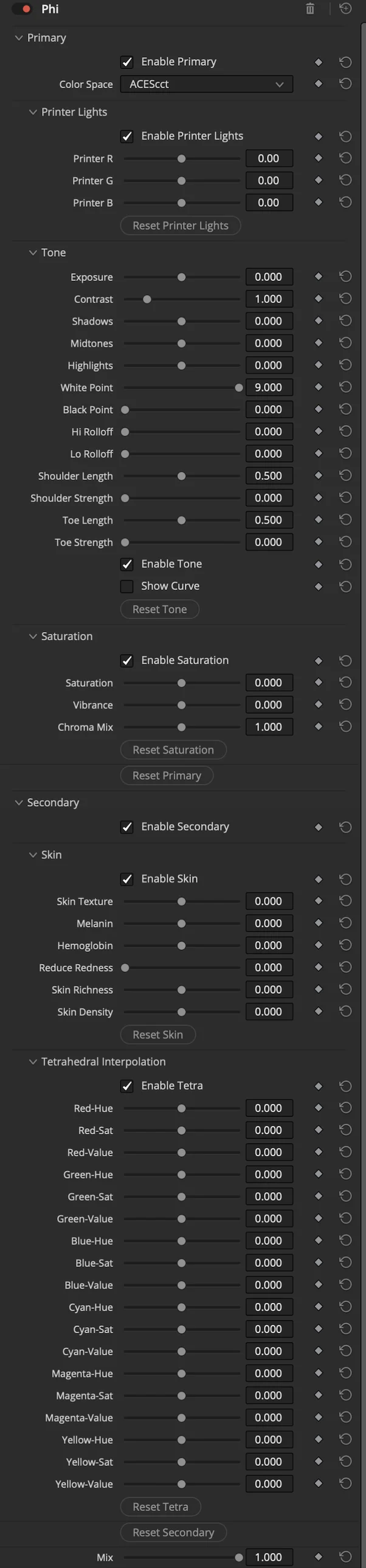 Phi Interface